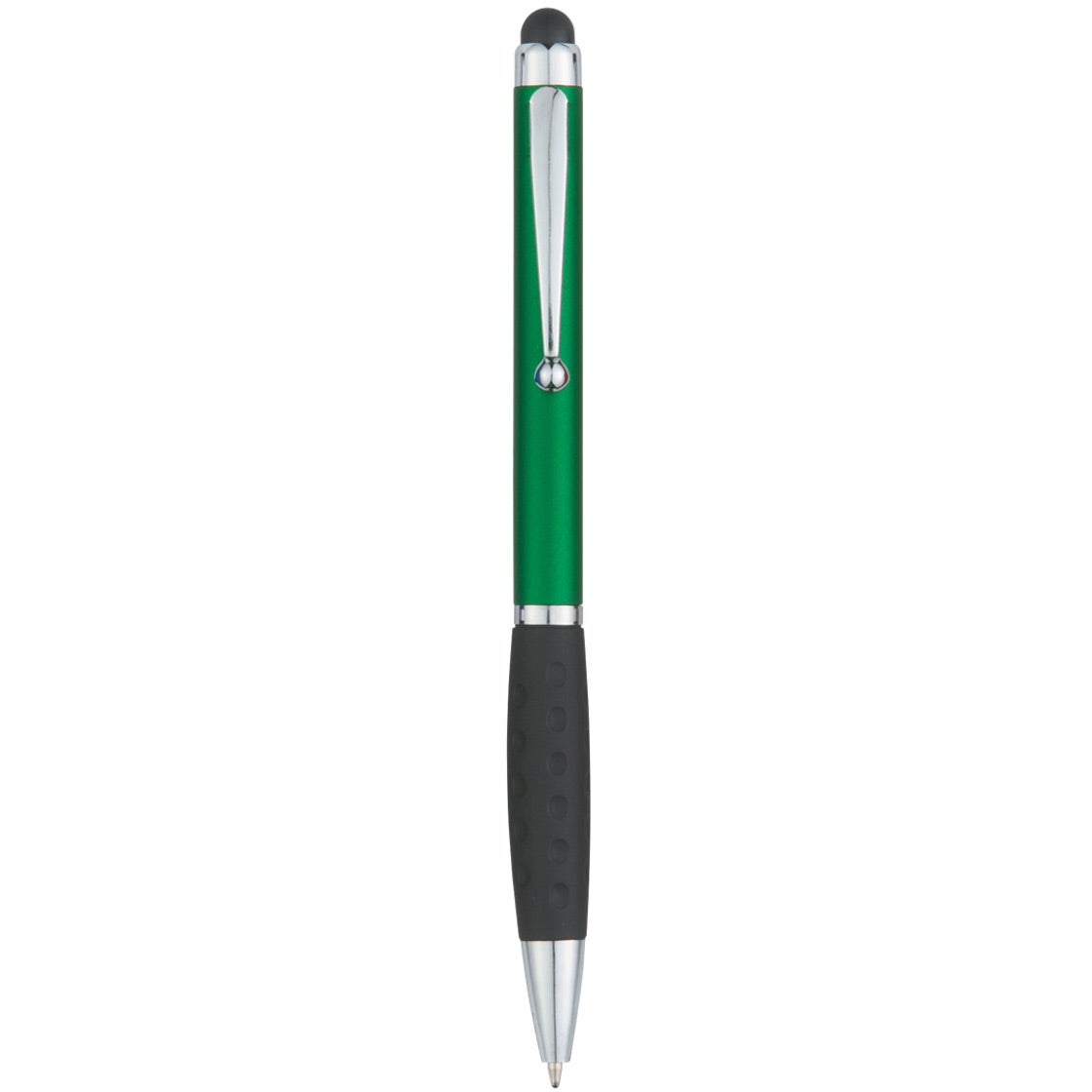 Printed Provence Ballpoint Pens with Stylus - Promotional Pens Singapore - Gifts VV Available in 4 awesome item colors 客製 - Promotional Pens Singapore - Gifts VV Metallic Green Provence Ballpoint Pen with Stylus