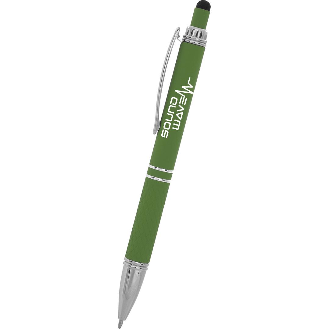 Giveaway Quilted Stylus Pens - Promotional Pens Singapore - Gifts VV Available in 9 exciting item colors 客製 - Promotional Pens Singapore - Gifts VV Lime Quilted Stylus Pen