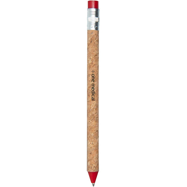 Promo Recycled Cork Pencil Pens - Promotional Pens Singapore - Gifts VV Available in 3 amazing item colors 客製 - Promotional Pens Singapore - Gifts VV Cork / Red Recycled Cork Pencil Pen