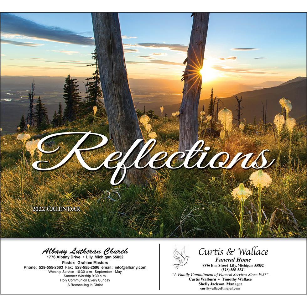 Customized Reflections Appointment Calendars - Promotional Pens Singapore - Gifts VV Free Setup 客製 - Promotional Pens Singapore - Gifts VV See Item Reflections Appointment Calendar