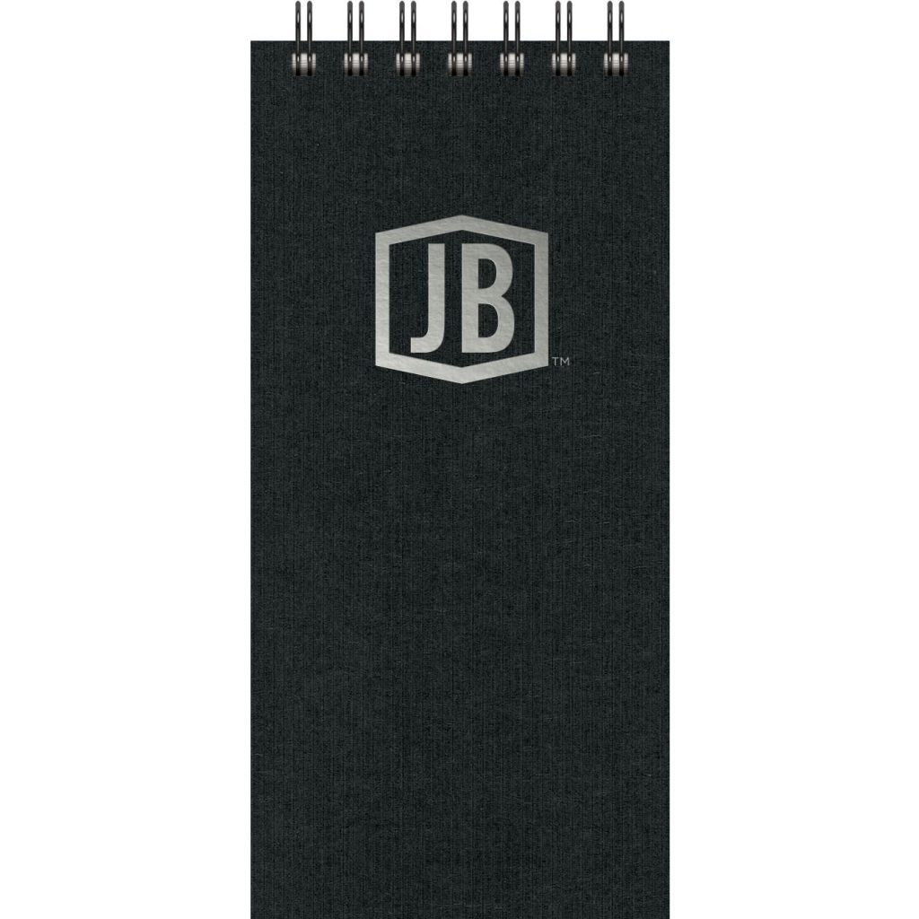 Printed Cover Series ReporterPads - Promotional Pens Singapore - Gifts VV Available in 21 amazing item colors 客製 - Promotional Pens Singapore - Gifts VV French Black Cover Series ReporterPad