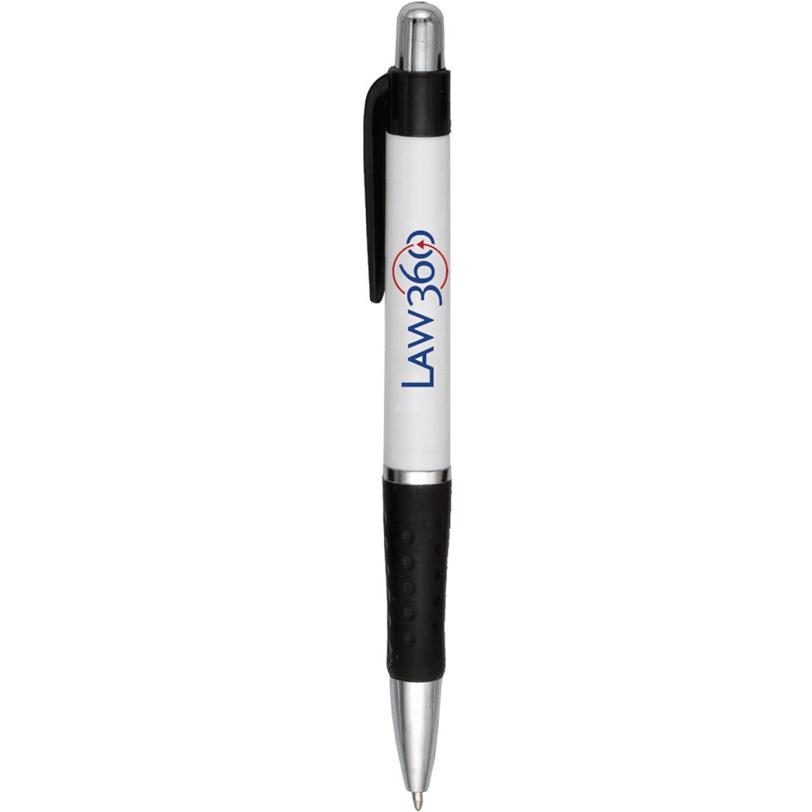 Advertising Retractable Regal Pens - Promotional Pens Singapore - Gifts VV Free Shipping 客製 - Promotional Pens Singapore - Gifts VV White / Black Retractable Regal Pen
