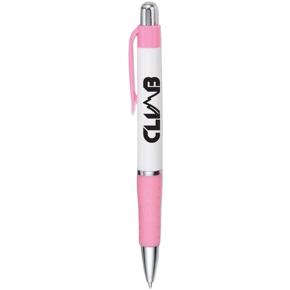 Advertising Retractable Regal Pens - Promotional Pens Singapore - Gifts VV Free Shipping 客製 - Promotional Pens Singapore - Gifts VV White / Pink Retractable Regal Pen