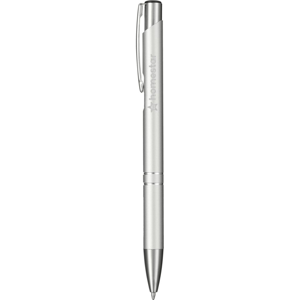 Logo Richmont Ballpoint Pens with Antimicrobial Additive - Promotional Pens Singapore - Gifts VV Available in 3 amazing item colors 客製 - Promotional Pens Singapore - Gifts VV Silver Richmont Ballpoint Pen with Antimicrobial Additive