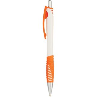 White / Orange Ridgeline Prism Pen