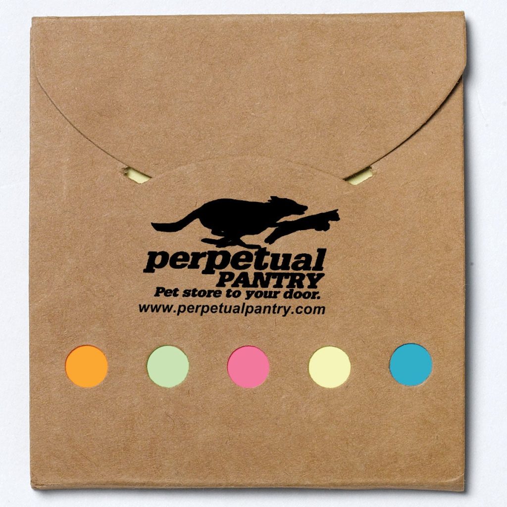 Imprinted Rocklin Sticky Notes and Flags Booklets - Promotional Pens Singapore - Gifts VV Available in 4 amazing item colors 客製 - Promotional Pens Singapore - Gifts VV Natural Rocklin Sticky Notes and Flags Booklet