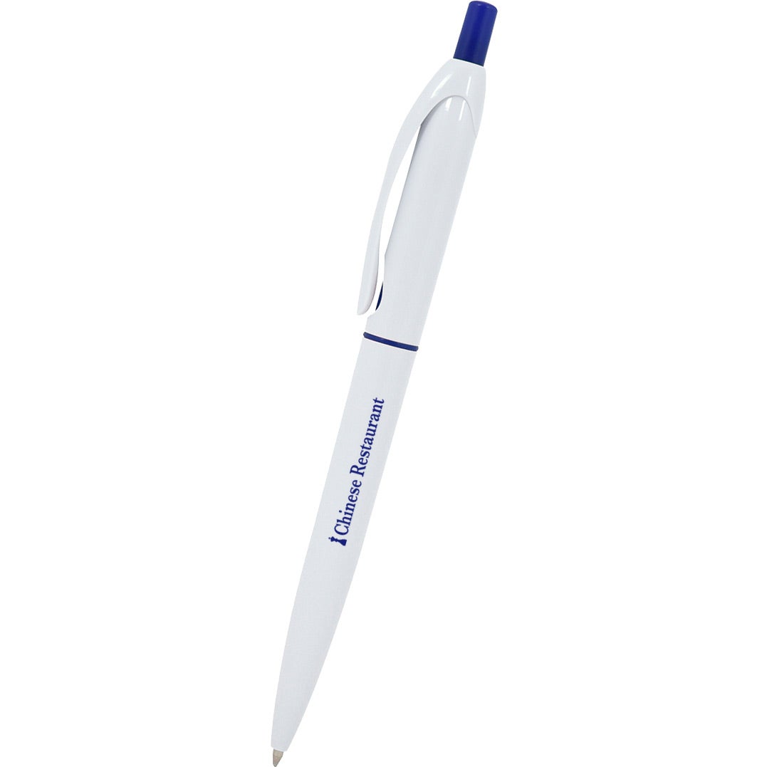 Giveaway Roswell Pens - Promotional Pens Singapore - Gifts VV Available in 8 amazing item colors 客製 - Promotional Pens Singapore - Gifts VV White / Blue Roswell Pen