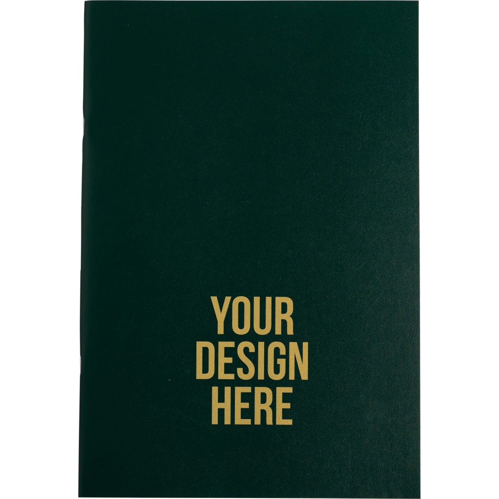 Logo Ruled Stitched To Cover Desk Planners - Promotional Pens Singapore - Gifts VV Available in 5 exciting item colors 客製 - Promotional Pens Singapore - Gifts VV Green Ruled Stitched To Cover Desk Planner