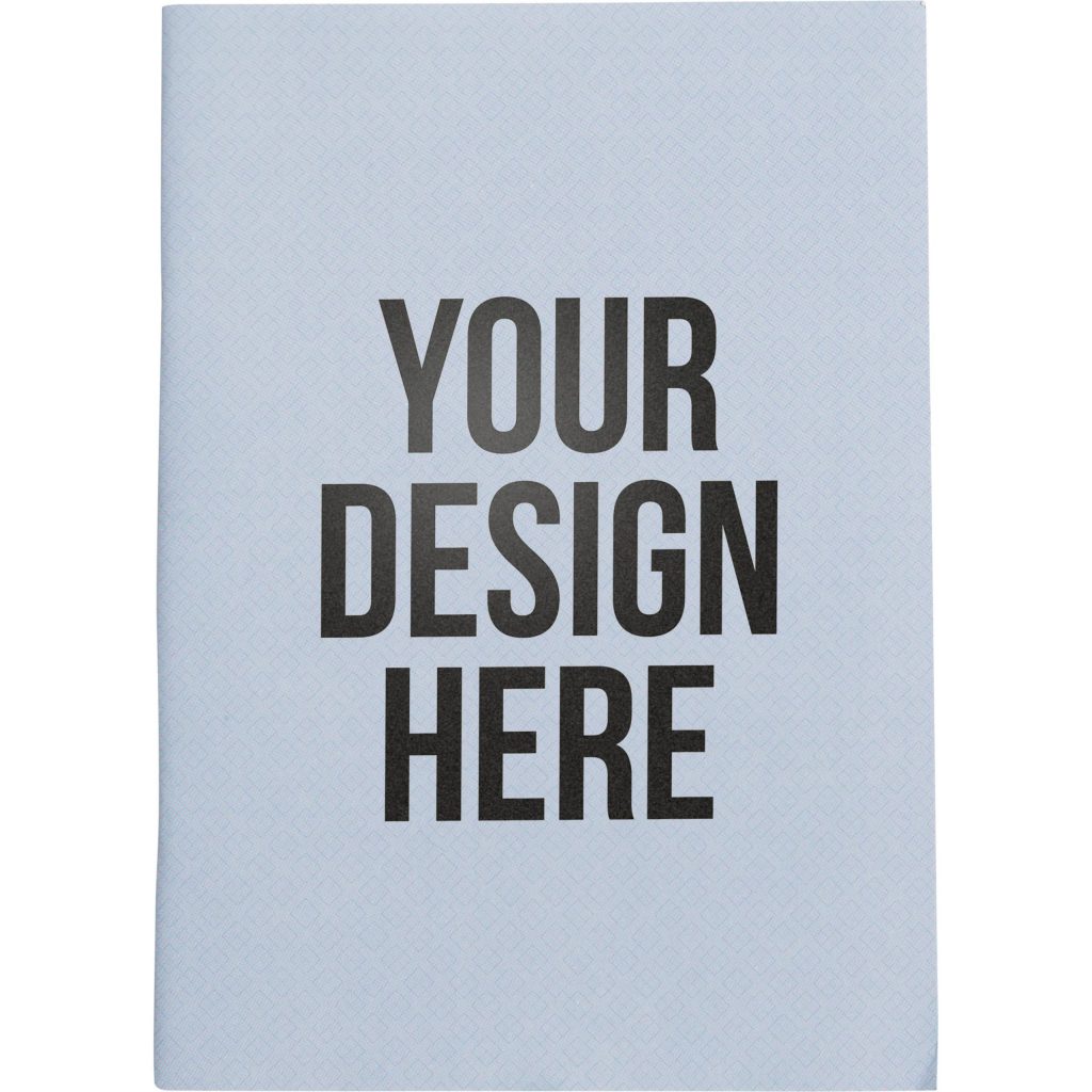 Promotional Ruled Desk Planners with Paper Cover - Promotional Pens Singapore - Gifts VV Available in 3 awesome item colors 客製 - Promotional Pens Singapore - Gifts VV Blue Ruled Desk Planner with Paper Cover