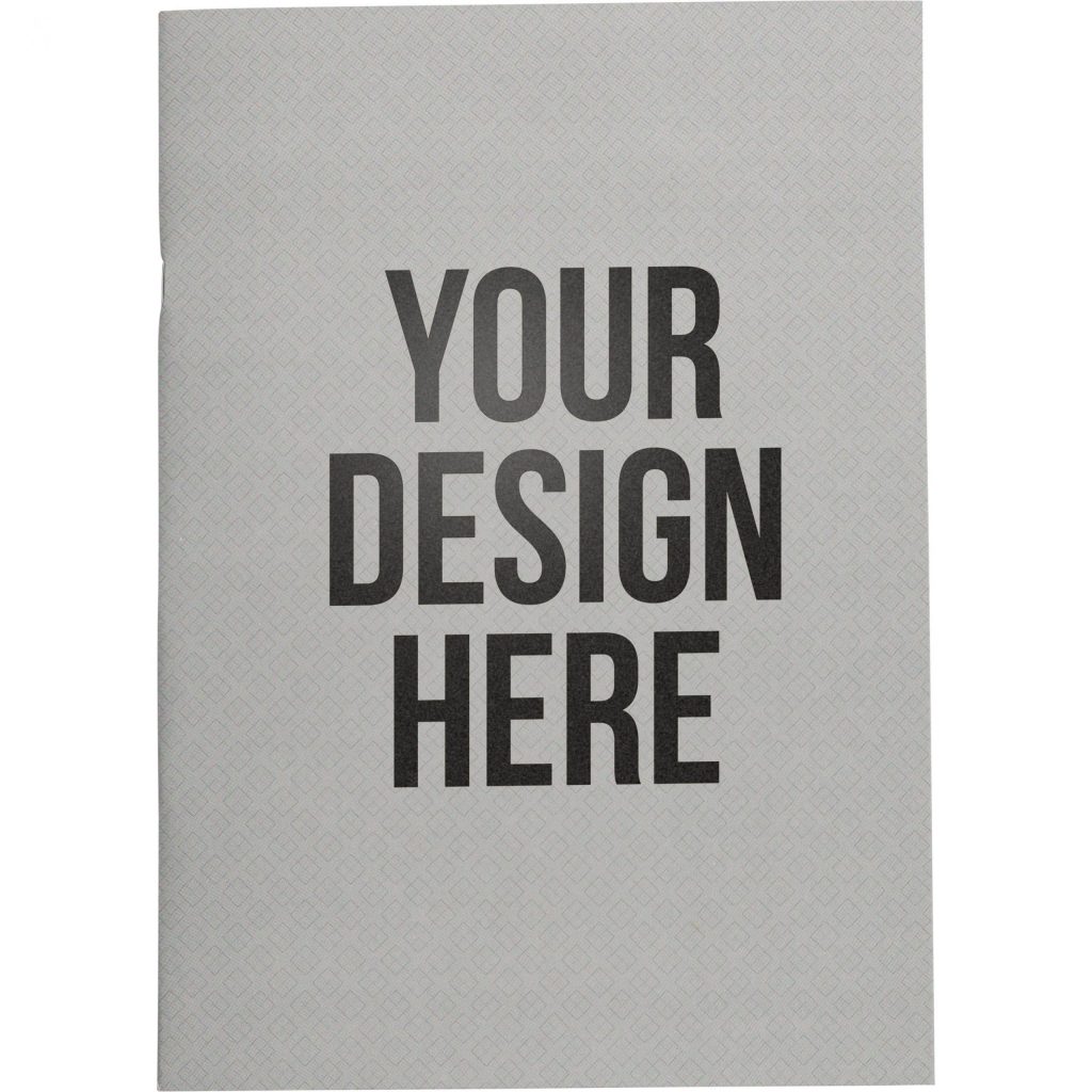 Promotional Ruled Desk Planners with Paper Cover - Promotional Pens Singapore - Gifts VV Available in 3 awesome item colors 客製 - Promotional Pens Singapore - Gifts VV Gray Ruled Desk Planner with Paper Cover