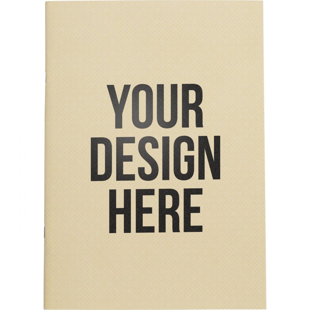 Promotional Ruled Desk Planners with Paper Cover - Promotional Pens Singapore - Gifts VV Available in 3 awesome item colors 客製 - Promotional Pens Singapore - Gifts VV Tan Ruled Desk Planner with Paper Cover