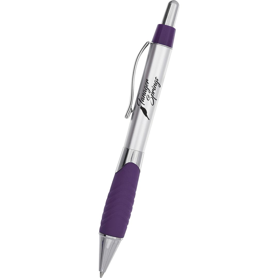 Marketing Ryker Pens - Promotional Pens Singapore - Gifts VV Available in 6 exciting item colors 客製 - Promotional Pens Singapore - Gifts VV Silver / Purple Ryker Pen