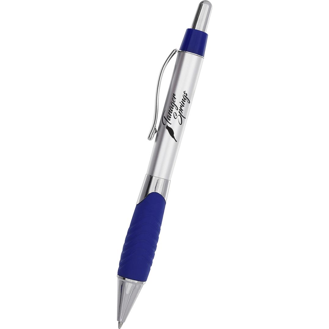 Marketing Ryker Pens - Promotional Pens Singapore - Gifts VV Available in 6 exciting item colors 客製 - Promotional Pens Singapore - Gifts VV Silver / Blue Ryker Pen