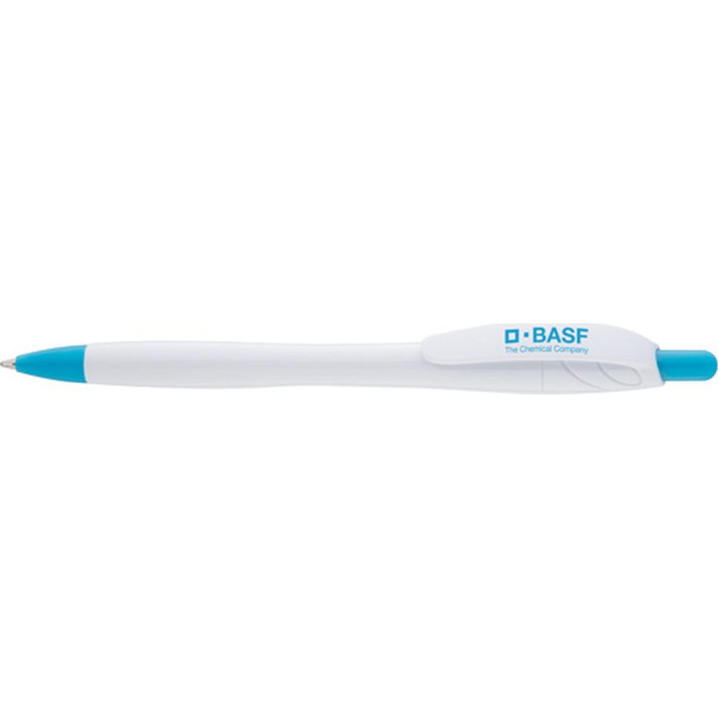 Giveaway Safe-Write Antimicrobial Pens - Promotional Pens Singapore - Gifts VV Available in 5 exciting item colors 客製 - Promotional Pens Singapore - Gifts VV White / Light Blue Safe-Write Antimicrobial Pen