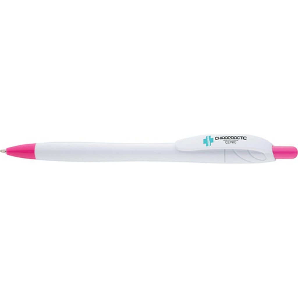 Giveaway Safe-Write Antimicrobial Pens - Promotional Pens Singapore - Gifts VV Available in 5 exciting item colors 客製 - Promotional Pens Singapore - Gifts VV White / Pink Safe-Write Antimicrobial Pen