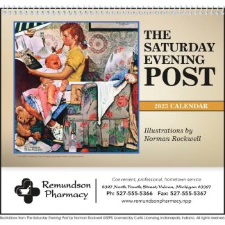 See Item Saturday Evening Post Pocket Calendar