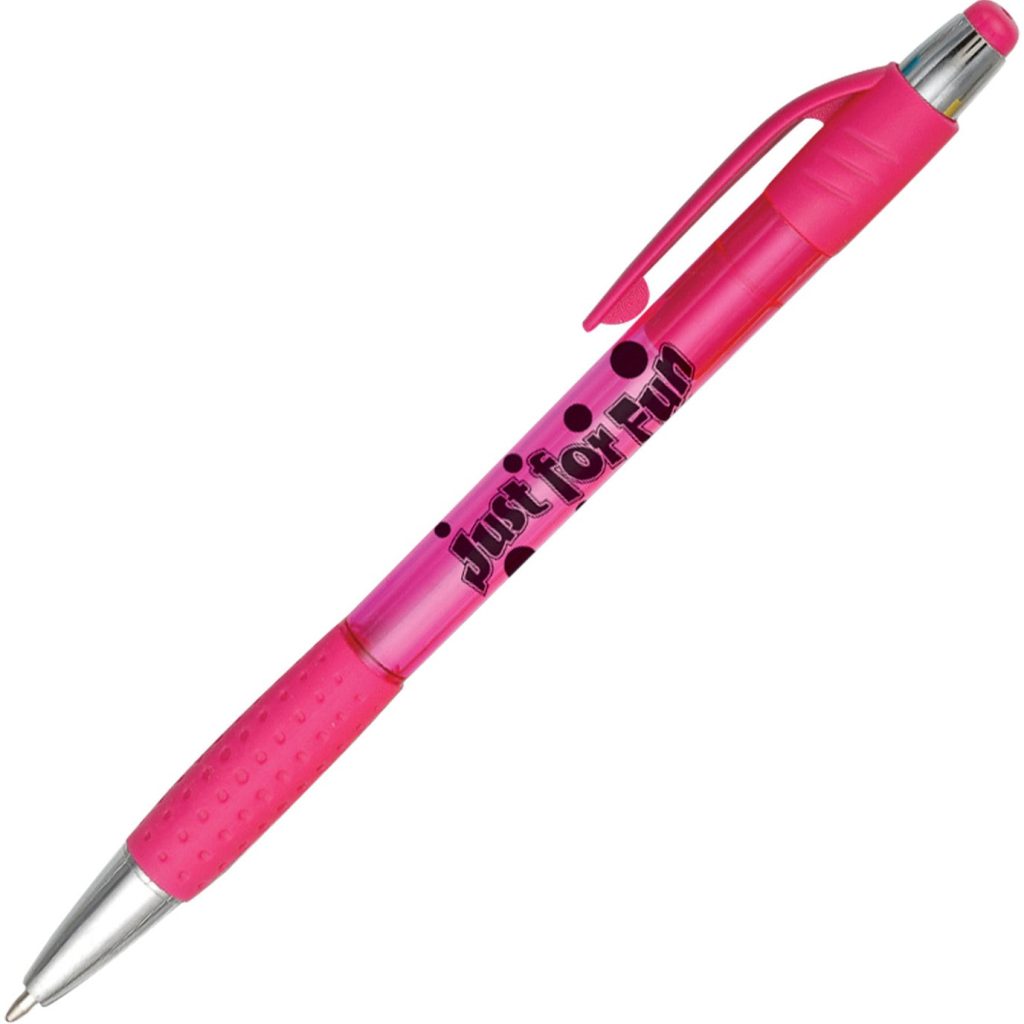 Translucent Pink Screamer Pen