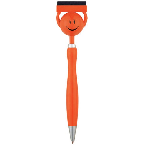 Customized Screen Buddy Cleaner Pens - Promotional Pens Singapore - Gifts VV Available in 8 awesome item colors 客製 - Promotional Pens Singapore - Gifts VV Orange Screen Buddy Cleaner Pen