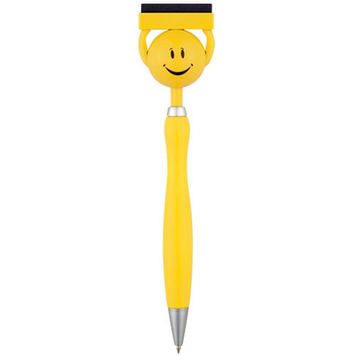 Customized Screen Buddy Cleaner Pens - Promotional Pens Singapore - Gifts VV Available in 8 awesome item colors 客製 - Promotional Pens Singapore - Gifts VV Yellow Screen Buddy Cleaner Pen