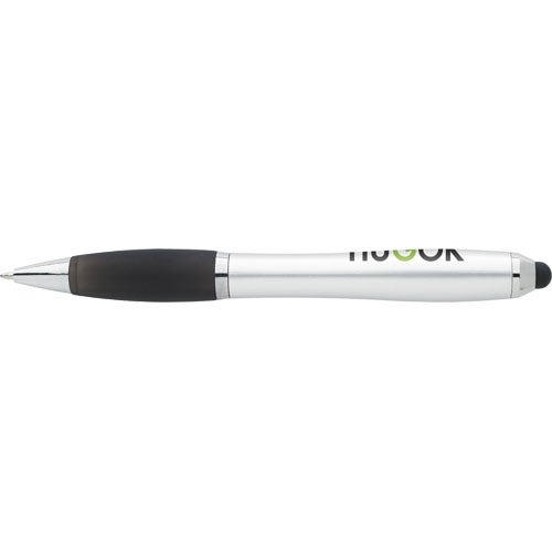 Customised Plastic Ion Stylus Pens - Promotional Pens Singapore - Gifts VV Free Setup 客製 - Promotional Pens Singapore - Gifts VV Silver / Black Plastic Ion Stylus Pen