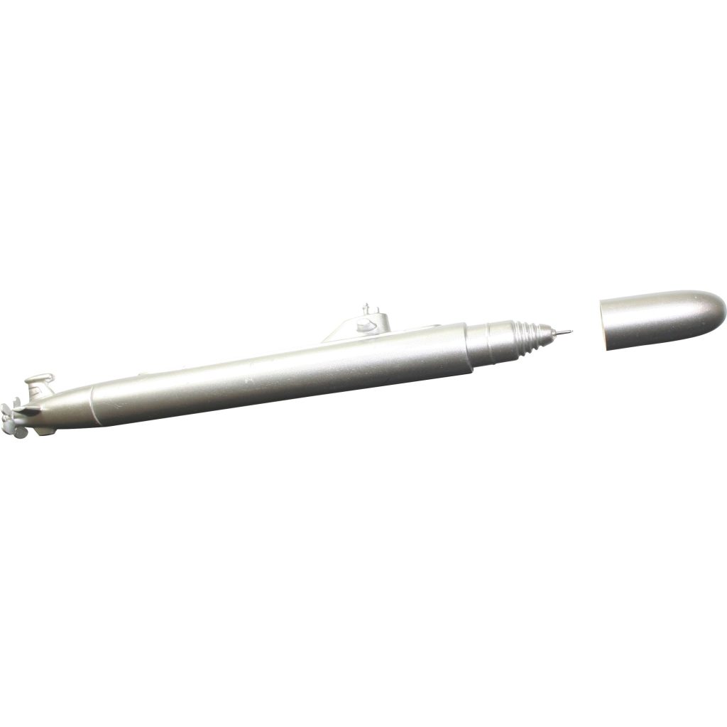 Promotional Submarine Pens - Promotional Pens Singapore - Gifts VV Your design pad printed 客製 - Promotional Pens Singapore - Gifts VV Silver Submarine Pen