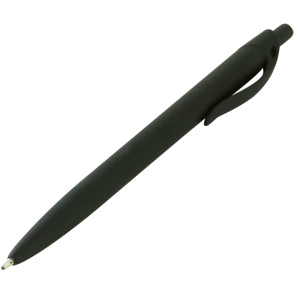 Black Sleek Write Rubberized Pen