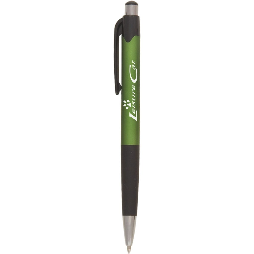 Advertising Smoothy Grip Metallic Pens - Promotional Pens Singapore - Gifts VV Free Shipping and Setup 客製 - Promotional Pens Singapore - Gifts VV Green / Black Smoothy Grip Metallic Pen
