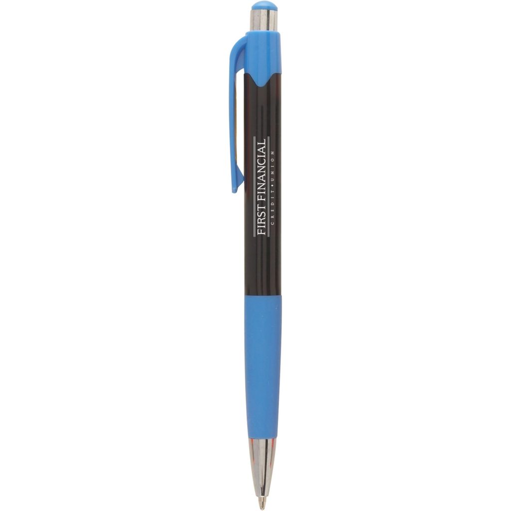 Giveaway Smoothy Grip Twilight Pens - Promotional Pens Singapore - Gifts VV Free Shipping and Setup 客製 - Promotional Pens Singapore - Gifts VV Black / Blue Smoothy Grip Twilight Pen
