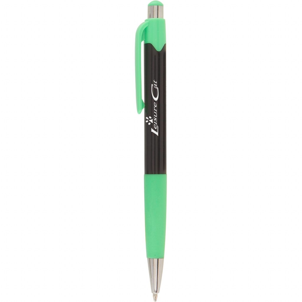 Giveaway Smoothy Grip Twilight Pens - Promotional Pens Singapore - Gifts VV Free Shipping and Setup 客製 - Promotional Pens Singapore - Gifts VV Black / Green Smoothy Grip Twilight Pen