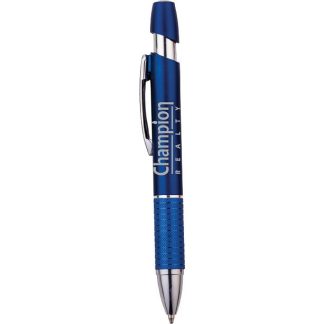 Blue / Silver Snazz Pen