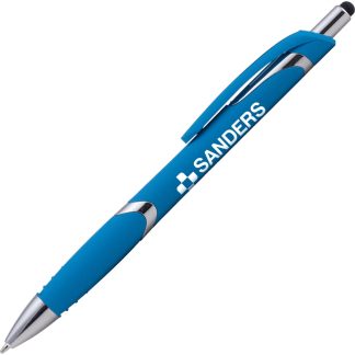 Light Blue Solana Softy Pen with Stylus