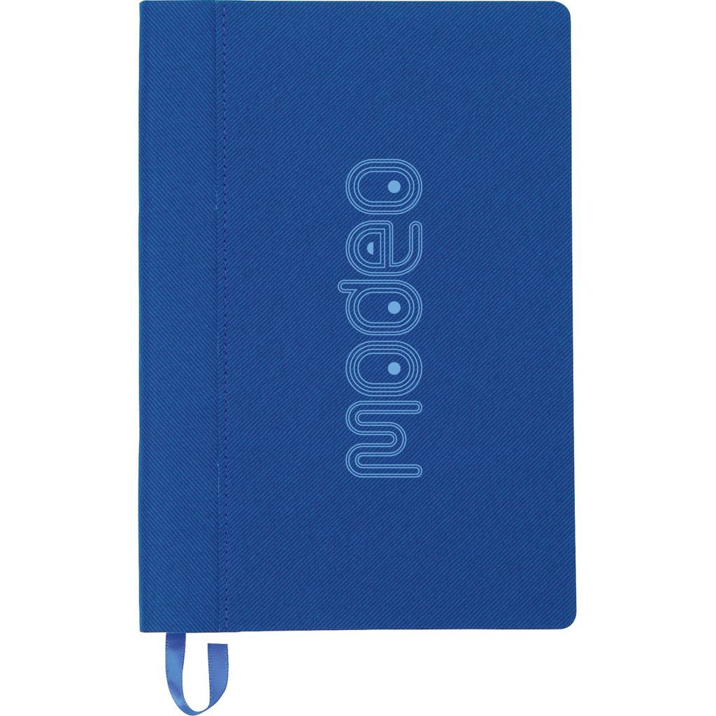 Imprinted Sophie Notebooks - Promotional Pens Singapore - Gifts VV Available in 4 exciting item colors 客製 - Promotional Pens Singapore - Gifts VV Blue Sophie Notebook