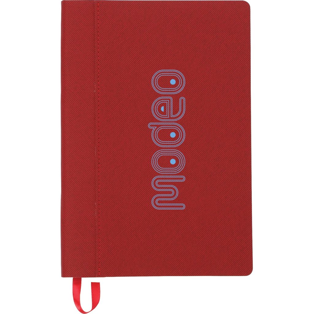 Imprinted Sophie Notebooks - Promotional Pens Singapore - Gifts VV Available in 4 exciting item colors 客製 - Promotional Pens Singapore - Gifts VV Red Sophie Notebook