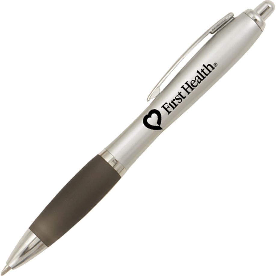 Printed Sophisticate Pens - Promotional Pens Singapore - Gifts VV Free Shipping and Setup 客製 - Promotional Pens Singapore - Gifts VV Silver / Black Sophisticate Pen