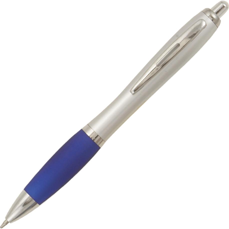 Printed Sophisticate Pens - Promotional Pens Singapore - Gifts VV Free Shipping and Setup 客製 - Promotional Pens Singapore - Gifts VV Silver / Blue Sophisticate Pen