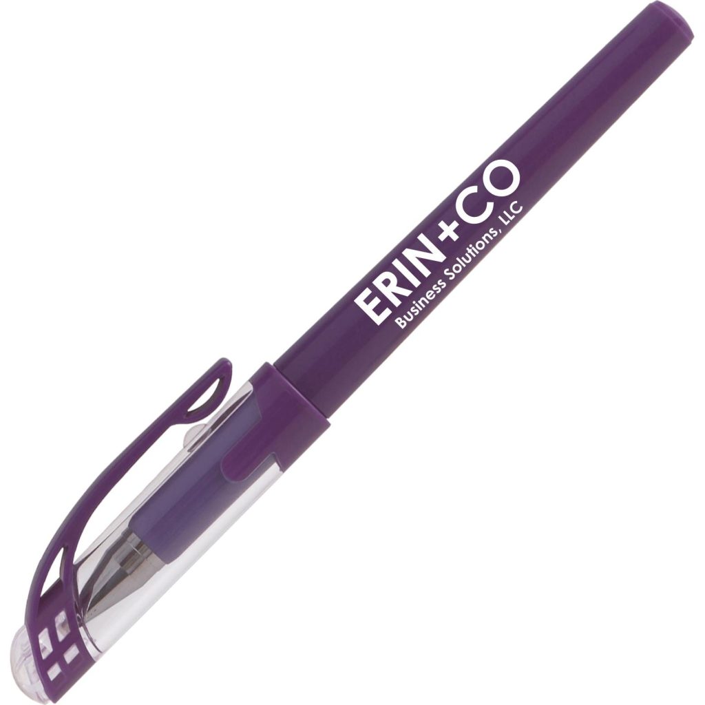 Advertising Sorrento Gel Pens - Promotional Pens Singapore - Gifts VV Free Shipping and Setup 客製 - Promotional Pens Singapore - Gifts VV Purple Sorrento Gel Pen