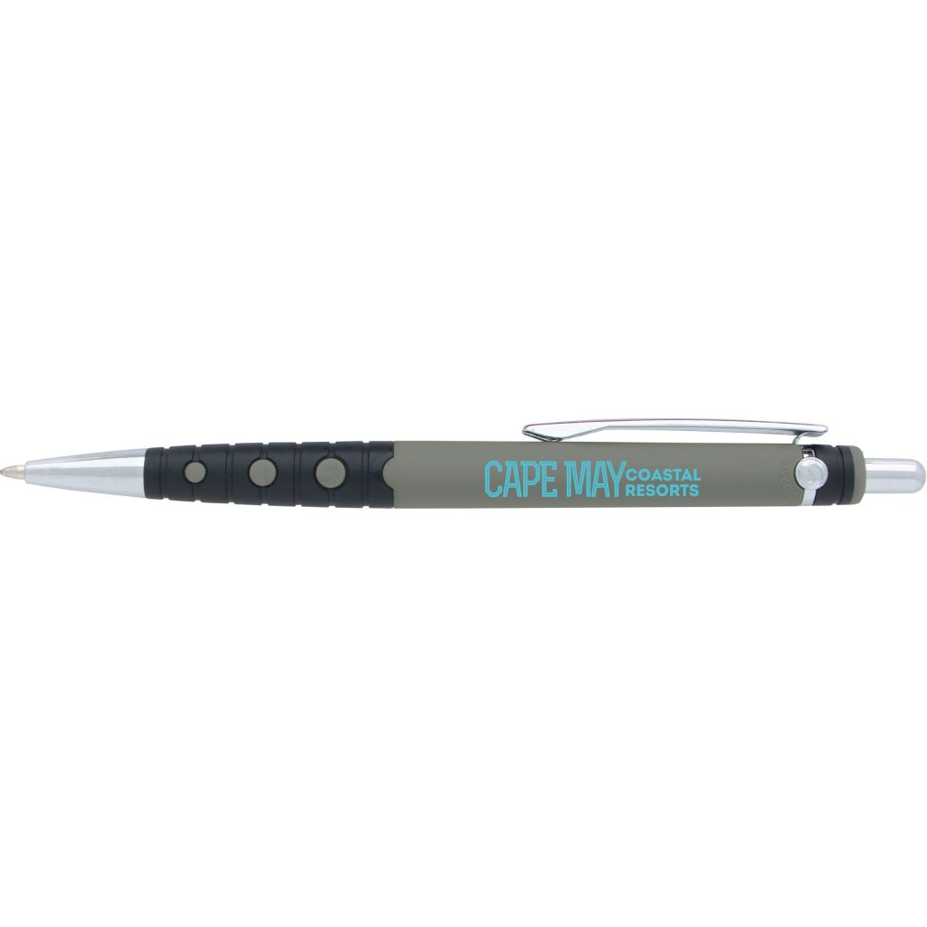 Marketing Souvenir Halo Pens - Promotional Pens Singapore - Gifts VV Free Setup 客製 - Promotional Pens Singapore - Gifts VV Gray / Black Souvenir Halo Pen