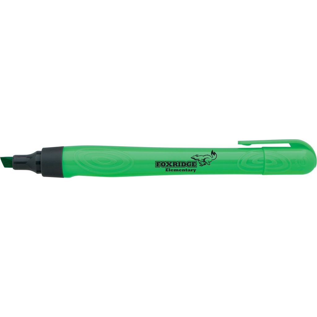 Marketing Souvenir Lark Highlighters - Promotional Pens Singapore - Gifts VV Free Setup 客製 - Promotional Pens Singapore - Gifts VV Green Souvenir Lark Highlighter