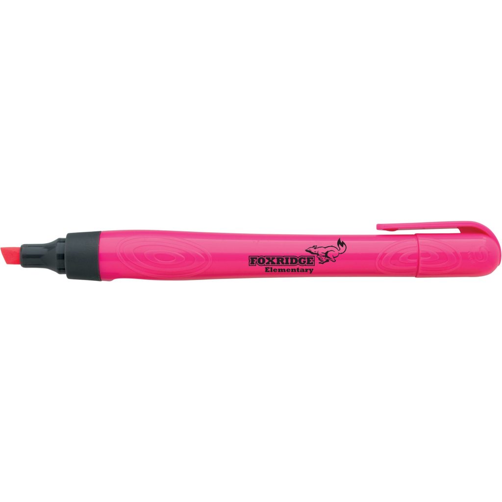 Marketing Souvenir Lark Highlighters - Promotional Pens Singapore - Gifts VV Free Setup 客製 - Promotional Pens Singapore - Gifts VV Pink Souvenir Lark Highlighter