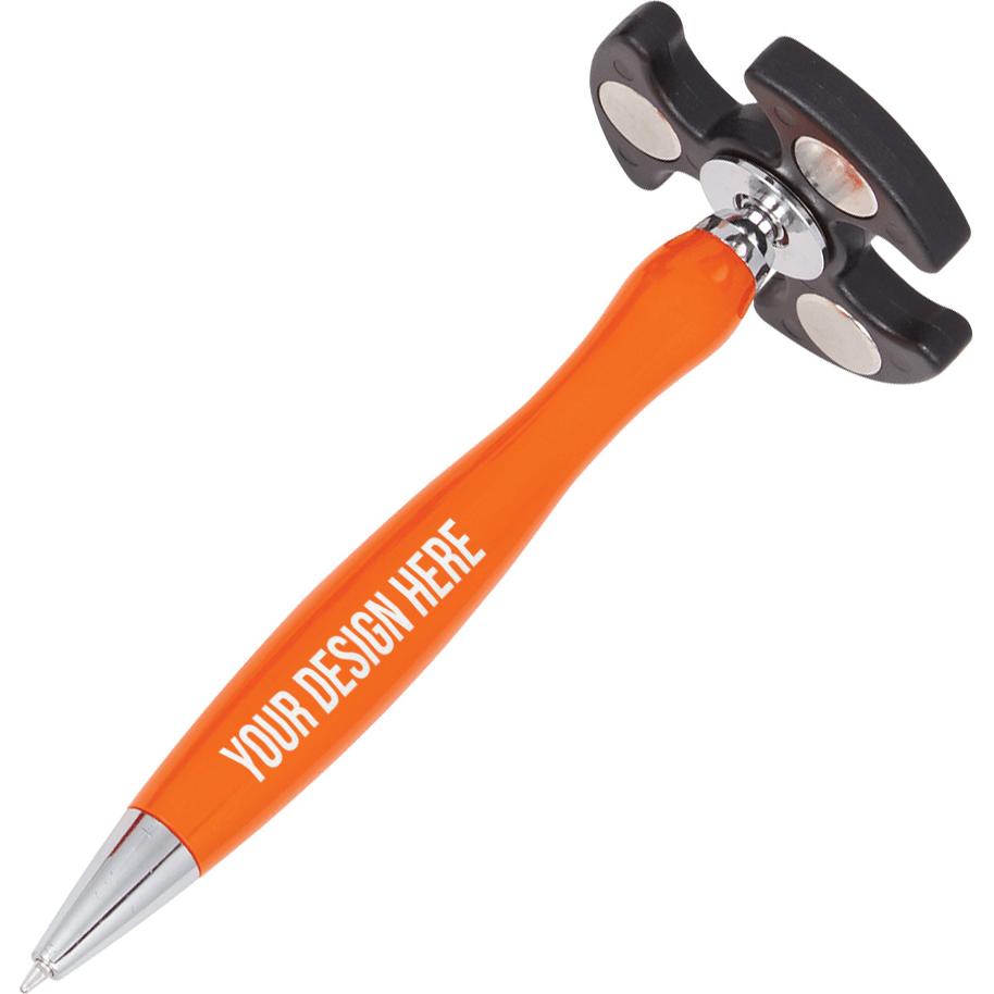 Promo Spinner Toy Pens - Promotional Pens Singapore - Gifts VV Available in 6 amazing item colors 客製 - Promotional Pens Singapore - Gifts VV Orange Spinner Toy Pen