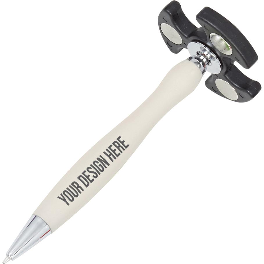 Promo Spinner Toy Pens - Promotional Pens Singapore - Gifts VV Available in 6 amazing item colors 客製 - Promotional Pens Singapore - Gifts VV White Spinner Toy Pen