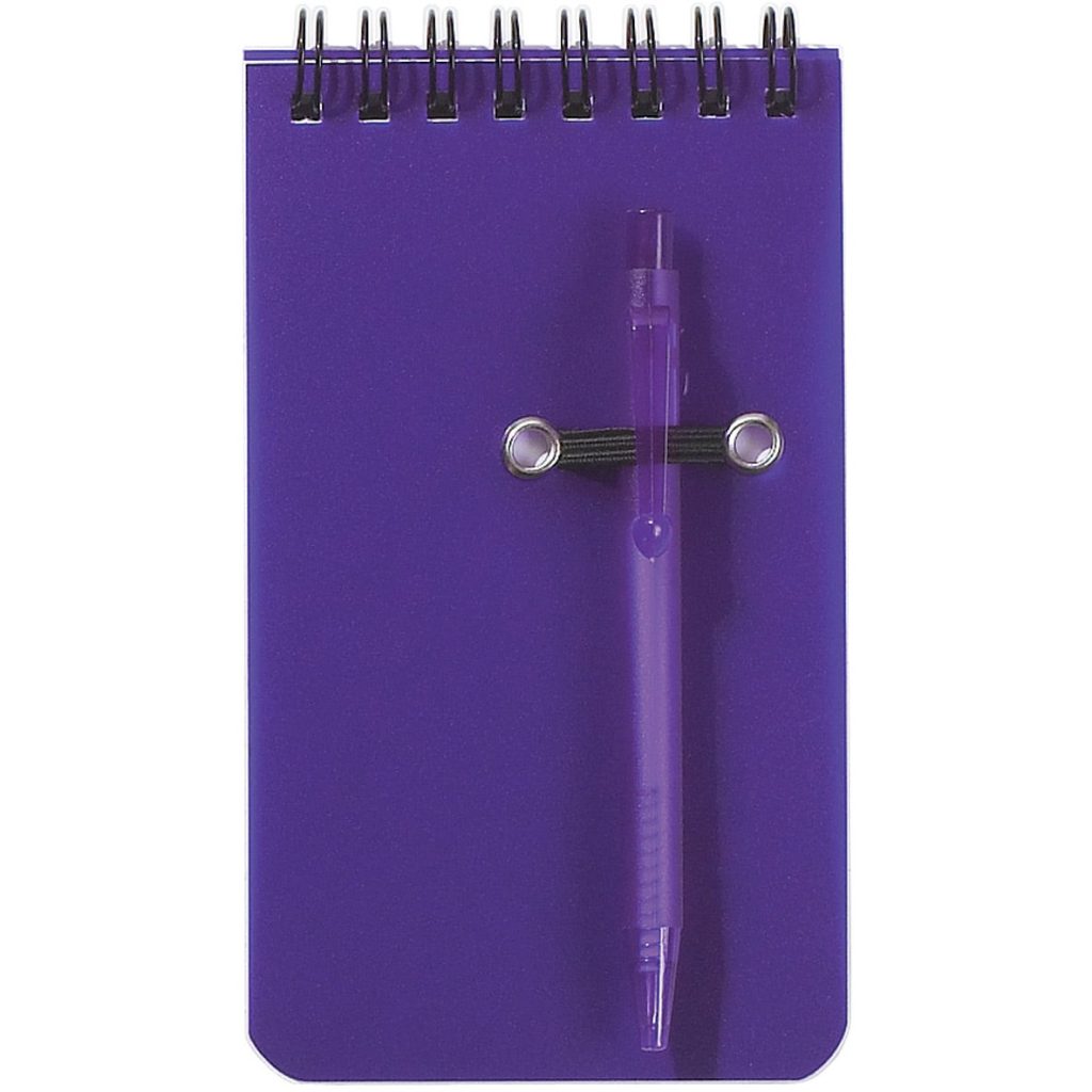 Promotional Notes and Pens - Promotional Pens Singapore - Gifts VV Available in 5 exciting item colors 客製 - Promotional Pens Singapore - Gifts VV Frosted Purple Jotter and Pen