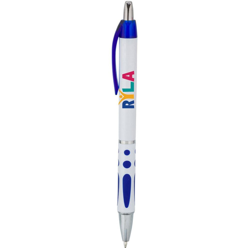 Custom Spotted Denya Pens - Promotional Pens Singapore - Gifts VV Free Shipping 客製 - Promotional Pens Singapore - Gifts VV White / Blue Spotted Denya Pen