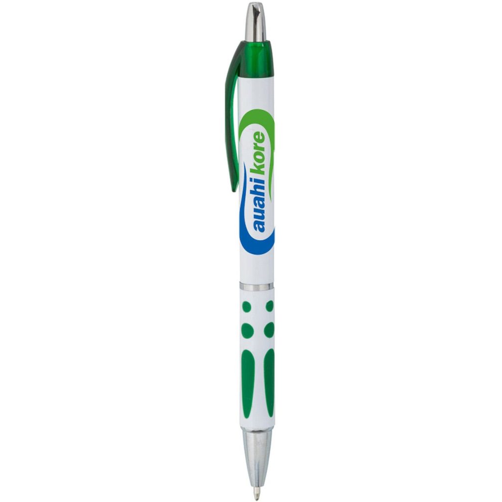 Custom Spotted Denya Pens - Promotional Pens Singapore - Gifts VV Free Shipping 客製 - Promotional Pens Singapore - Gifts VV White / Green Spotted Denya Pen