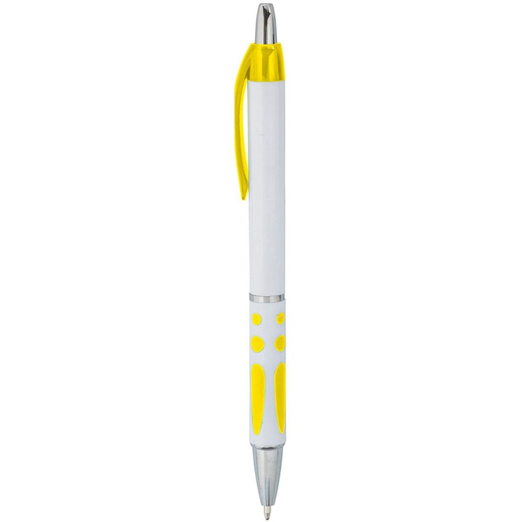 Custom Spotted Denya Pens - Promotional Pens Singapore - Gifts VV Free Shipping 客製 - Promotional Pens Singapore - Gifts VV White / Yellow Spotted Denya Pen