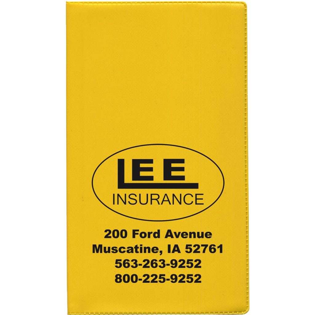 Imprinted Standard Pocket Planners without Map - Promotional Pens Singapore - Gifts VV Available in 17 awesome item colors 客製 - Promotional Pens Singapore - Gifts VV Yellow Standard Pocket Planner without Map