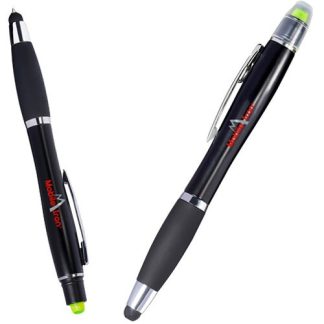 Black Starlight Highlighter Stylus Pen