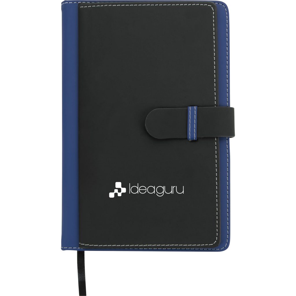 Custom Stay Organized Journals - Promotional Pens Singapore - Gifts VV Available in 4 amazing item colors 客製 - Promotional Pens Singapore - Gifts VV Black / Royal Blue Stay Organized Journal