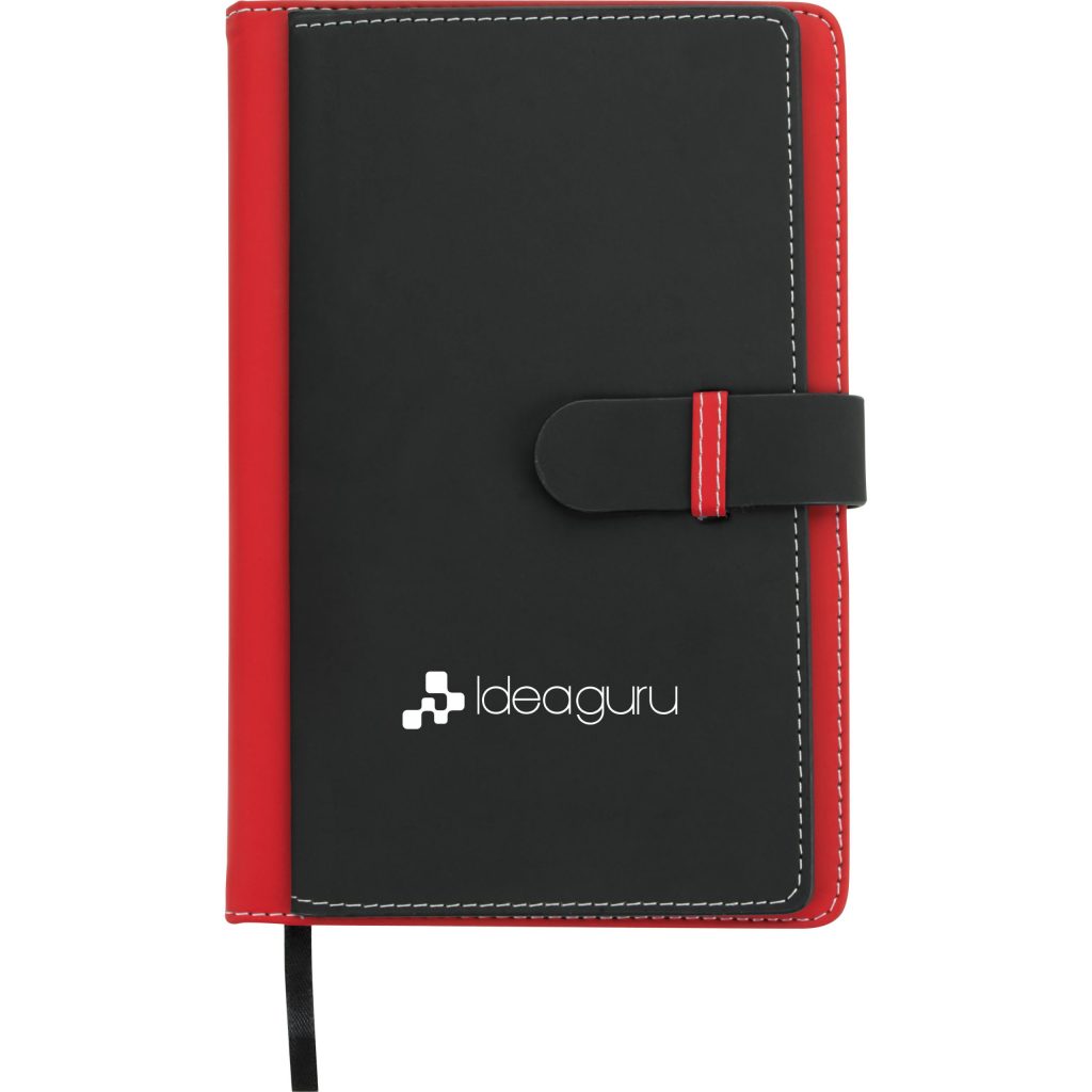 Custom Stay Organized Journals - Promotional Pens Singapore - Gifts VV Available in 4 amazing item colors 客製 - Promotional Pens Singapore - Gifts VV Black / Red Stay Organized Journal