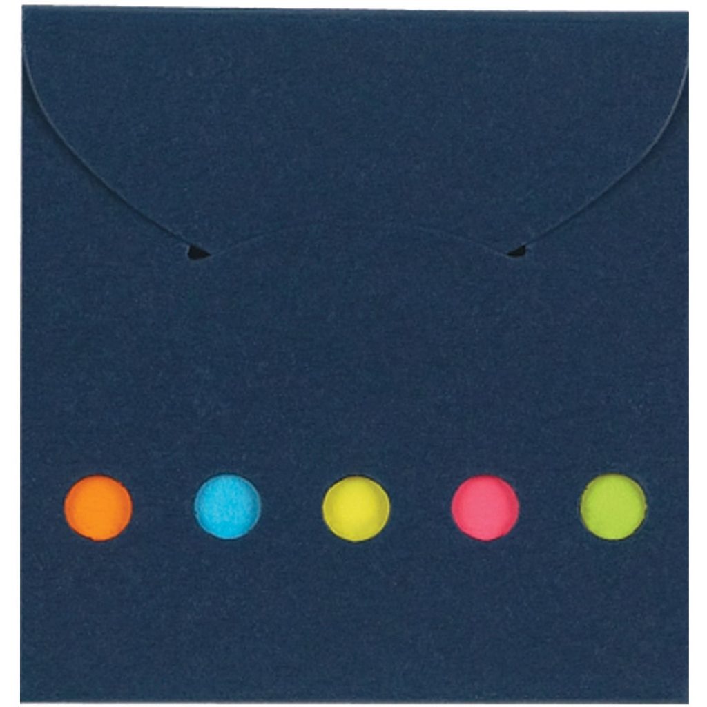 Promotional Paper Sticky Notes and Flags in Pocket Case - Promotional Pens Singapore - Gifts VV Available in 6 awesome item colors 客製 - Promotional Pens Singapore - Gifts VV Blue Paper Sticky Notes and Flag in Pocket Case